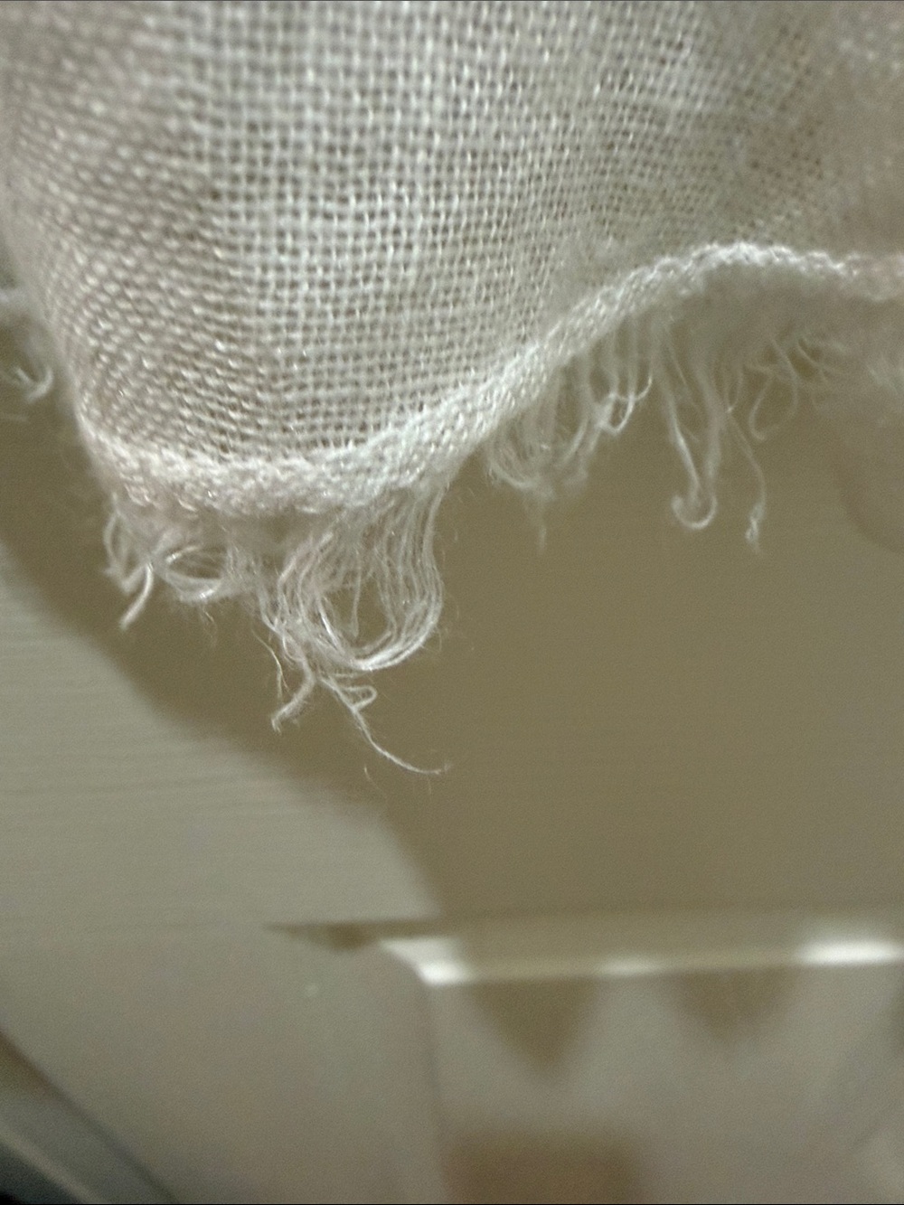 Stark White Button-Front Linen Blouse - Picture 5 of 12